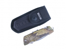 Multipurpose Brown Folding Pocket Knife (No.730)