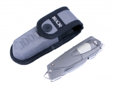 Multipurpose Gray Folding Pocket Knife with Light (No.731)