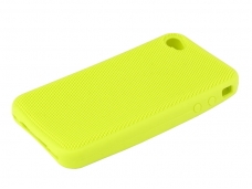 Yellow Silicon Protection Shell for iPhone 4G