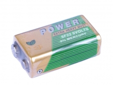 Power Extra Heavy Duty 6F22 9V Carbon Battery