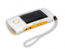 ZY-810C Solar Flashlight Radio with Mobilephone Charger