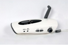 ZY-287A Crank Dynamo Flashlight with Radio