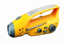 ZY-288C Crank Dynamo Flashlight with Mobilephone Charger and AM&FM Radio