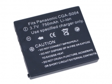 3.7V 750mAh Battery for Panasonic 004E Digital Video/Camera