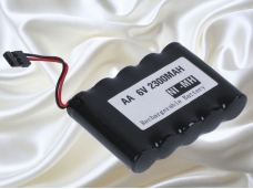 AA 6V 2300mAh Ni-MH Rechargeable Battery