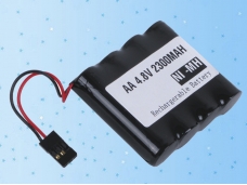 AA 4.8V 2300mAh Ni-MH Rechargeable Battery