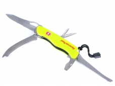 Light Yellow Multipurposed Stainless Rescue Tool