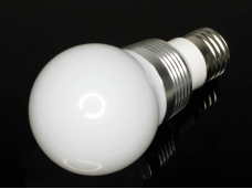 E27 3x1W White LED Energy-saving Lamp-R (65V-285V)