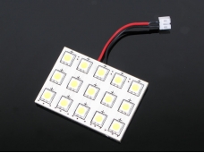 15SMD 2.6W 15 White LED Car Light