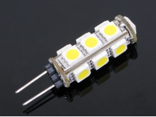 G4-13SMD 1.1W 13 Warm White LED Car Light