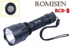 Romisen RC8-3 CREE Q5 LED Aluminum Flashlight