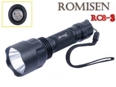 Romisen RC8-3 CREE Q5 LED Aluminum Flashlight
