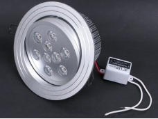 (7-9)x1W 9 White Light LED Downlight