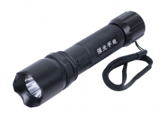 High Power CREE Q3 LED Rechargeable Flashlight for Police Use
