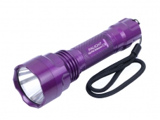 Palight C9 CREE XP-G R5 LED 5-Mode Rechargeable Flashlight - Purple