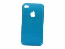 Light Blue Plastic Mobile Phone Case for iPhone (A)