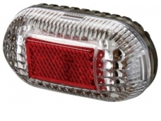 AKSLEN TL-32 4 Red LED 3-Mode Bicycle Light