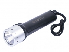 BestLead D2 CREE Q3 LED Diving Flashlight-Black