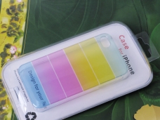 Plastic Chromatic Stripe Case for iPhone