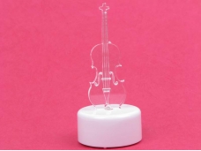 Violin Color-changed LED Toy