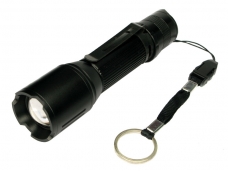 Aluminum CREE Q3 5 Mode Zoom Flashlight