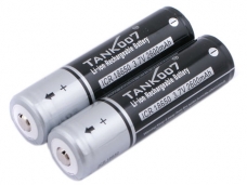TANK007 18650 2600mAh Protected Li-ion Rechargeable Battery  (2-pack)