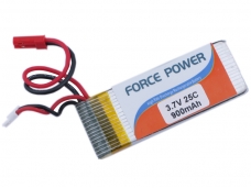 Force Power 3.7V 25C 900mAh Li-Polymer Battery