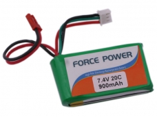 7.4V 900mAh 20C Li-polymer Lipo Battery Pack