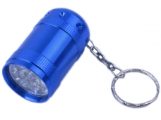 Portable 6 LED Aluminium Flashlight with Keychain