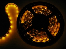 5M 3528 SMD LED Non-waterproof 60 LED Strip Light -Yellow Light