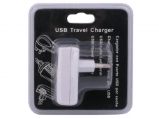 Universal USB Travel Power Charger Adapter (EU)
