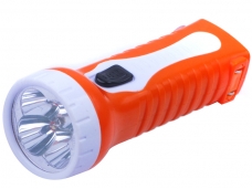 AHMA AH-962 5-LED Plastic Housing Rechargeable Flashlight