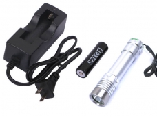 SZOBM ZY-P100 CREE XP-G R5 LED Aluminum Torch with Battery and Charger