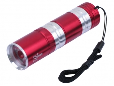 Smiling Shark SS-602 Mini LED Flashlight-Red