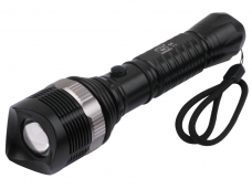 Smiling Shark U-3 CREE Q5 LED Rechargeable Zoomable Flashlight
