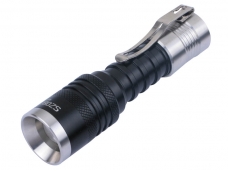 SZOBM Mini-T6 5Mode CREE XM-L T6 LED Zoom Flashlight with Integrated Belt Clip