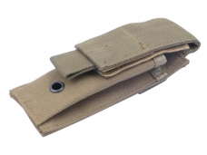 Tactical Nylon Single Pistol Mag Pouch -  Tan