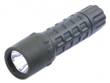 Cree XP-E 3-Mode Memory LED Flashlight Torch - Green