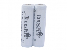 2pcs TangsFire 14500 1200mAh Protected 3.7V Rechargeable Li-ion Battery