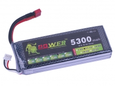 5300mAh 11.1V 40C LION Battery for Toys