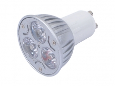 GU10 3x1W LED Mitsuhiro wick Spot Light Bulb - Warm White