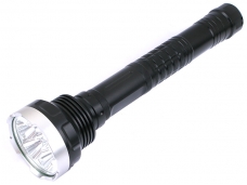 5-Modes 6x  CREE XM-L T6 LED Aluminum Alloy Flashlight (Black)