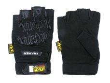 M-Size Mechanix Half Finger Gloves-Black