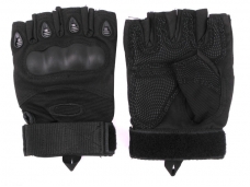 OAKLEY-Factory Pilot Half Finger Gloves Black