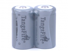 2Pcs TangsFire 18350 1200mAh 3.7V Rechargeable Li-ion Battery