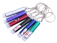 2K-8L LED+ Laser Keychain