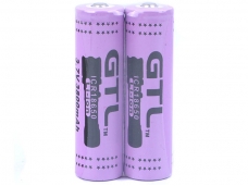 GTL 18650 3800mAh 3.7V Rechargeable Li-ion Battery Pink