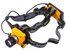 SENHANG SH6653 CREE Q3 LED 3- Mode Focus Headlamp