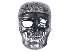 Pirate Mask Plastic-Black