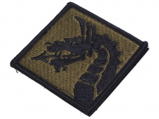 Black Dragon Image Embroidered DIY Badge Patch Sticker Tag with Velcro